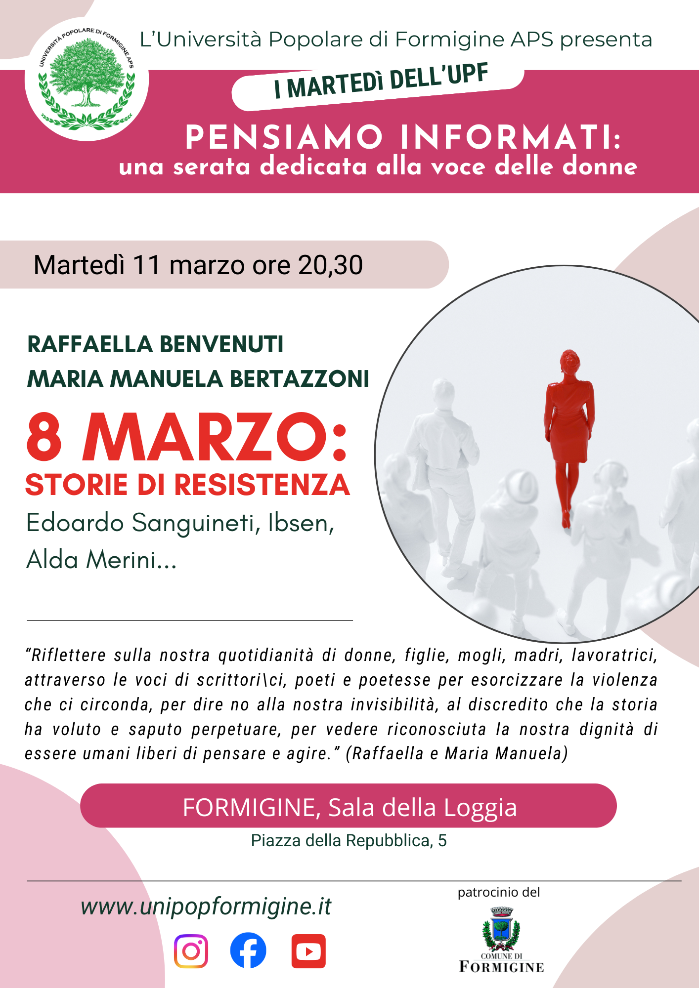 8 marzo: storie di resistenza